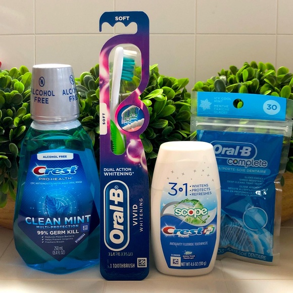 Oral-B and Crest Dental Care Set - Picture 1 of 2